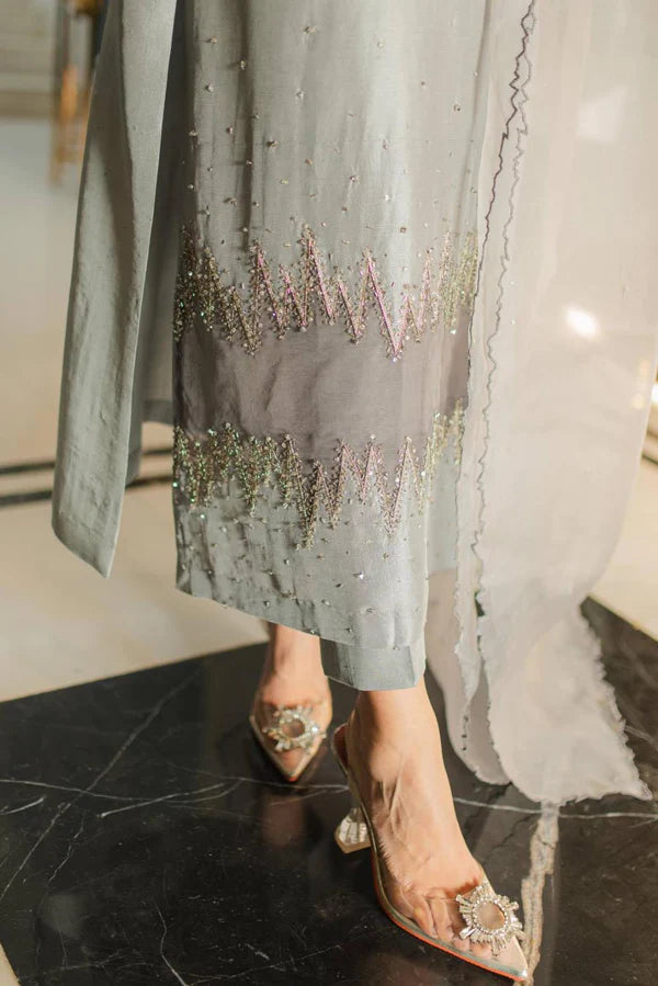 Jeem | Luxury Pret | MINK GREY - Official Jeem stockist in UK - Sakeena London