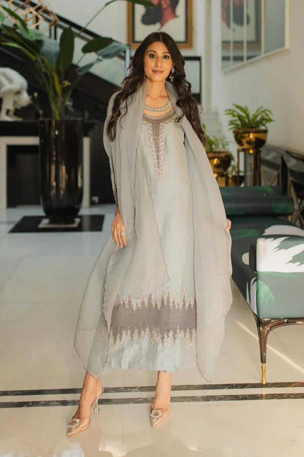 Jeem | Luxury Pret | MINK GREY - Official Jeem stockist in UK - Sakeena London