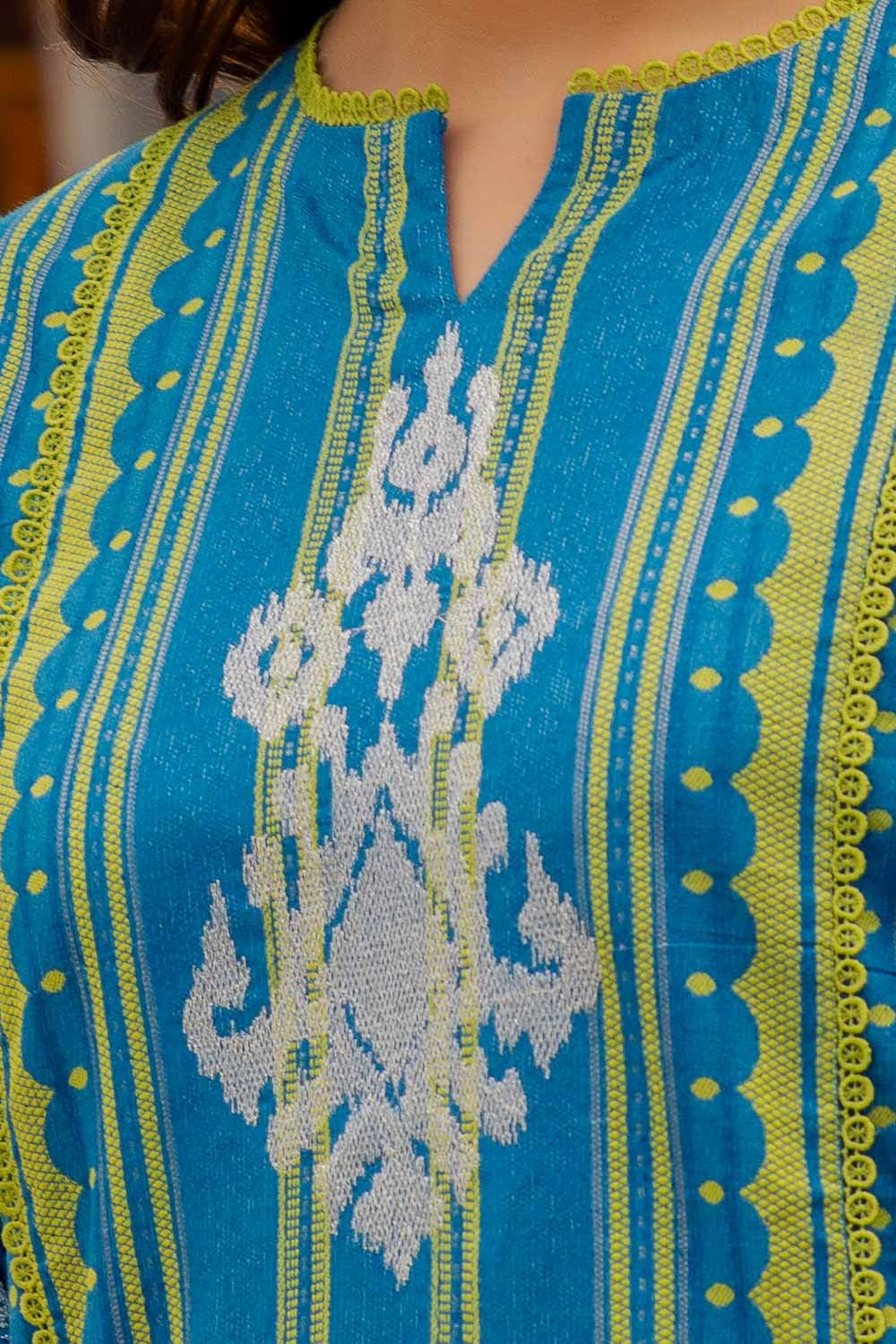 Gul Ahmed | Winter Collection 24 | Jacquard Suit MJ-42051 - Official Gul Ahmed stockist in UK - Sakeena London
