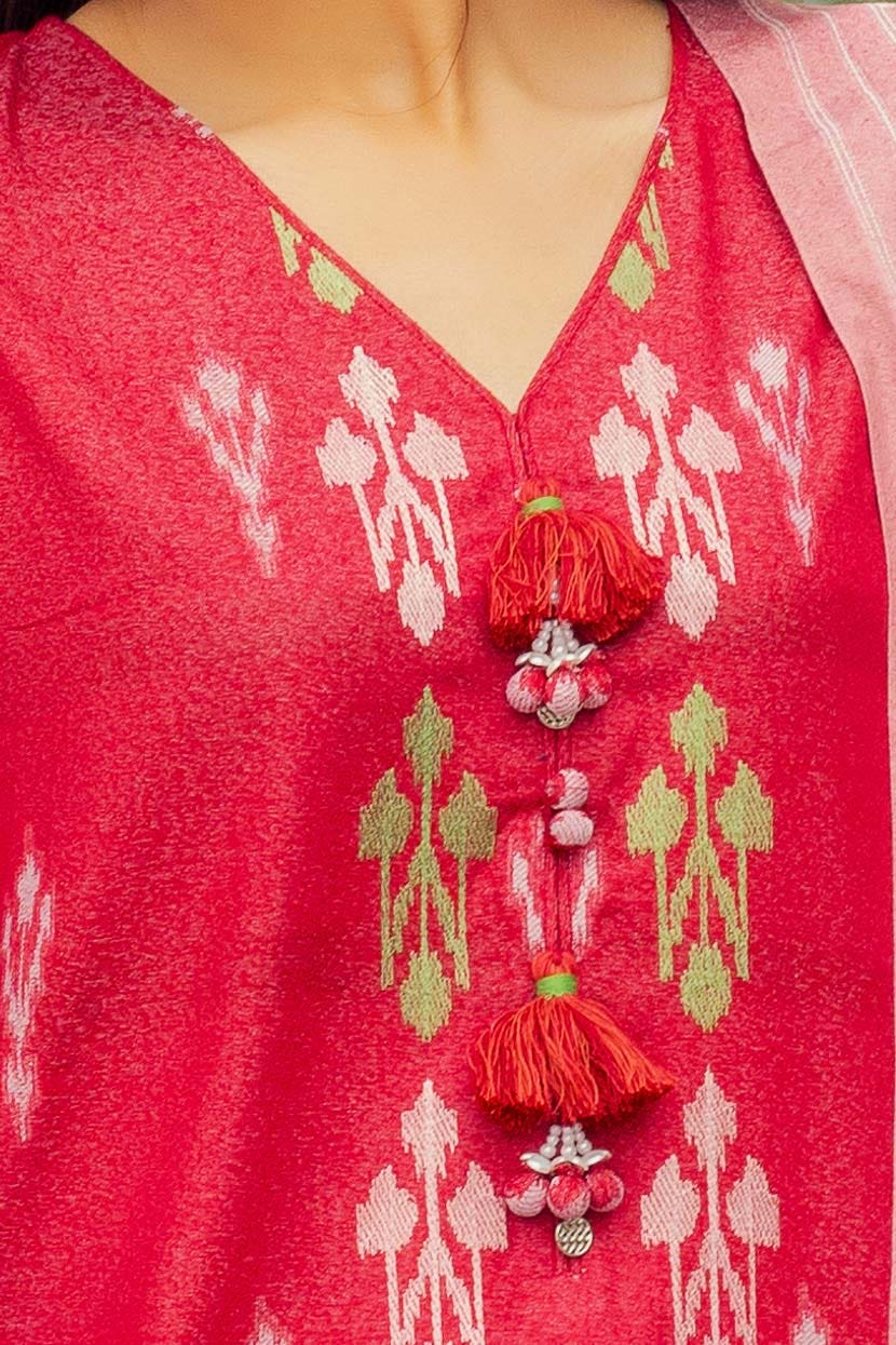 Gul Ahmed | Winter Collection 24 | Karandi Suit with Jacquard Dupatta MJ-42060 - Official Gul Ahmed stockist in UK - Sakeena London