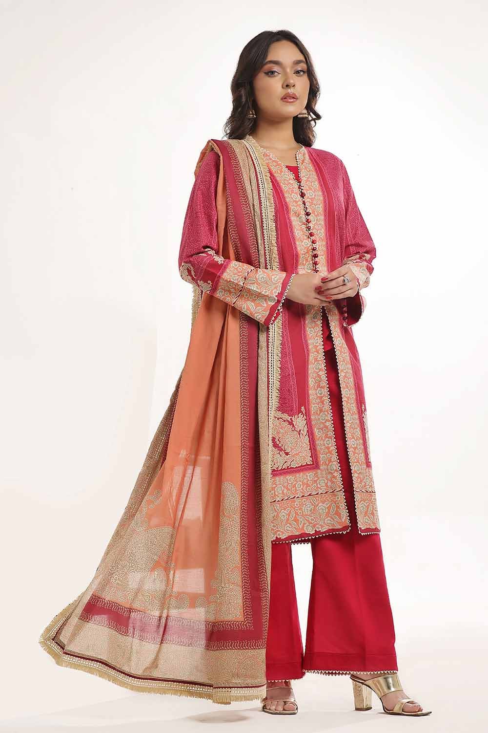 Gul Ahmed | MalMal Collection 24 | ML-42013 - Official Gul Ahmed stockist in UK - Sakeena London