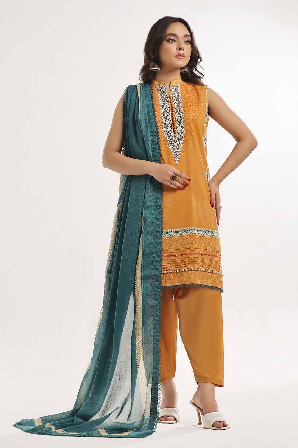 Gul Ahmed | MalMal Collection 24 | ML-42015 - Official Gul Ahmed stockist in UK - Sakeena London