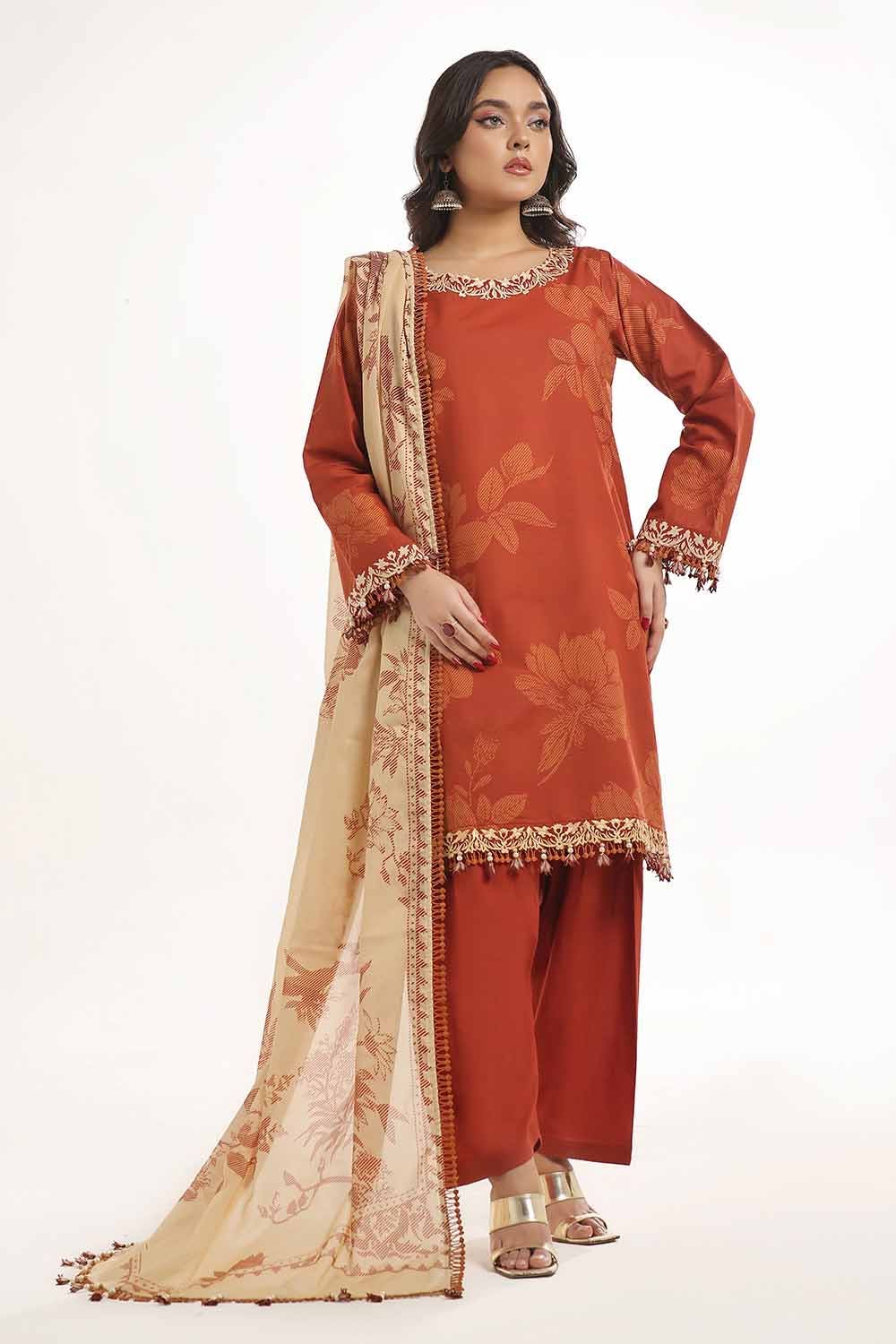 Gul Ahmed | MalMal Collection 24 | ML-42019 - Official Gul Ahmed stockist in UK - Sakeena London