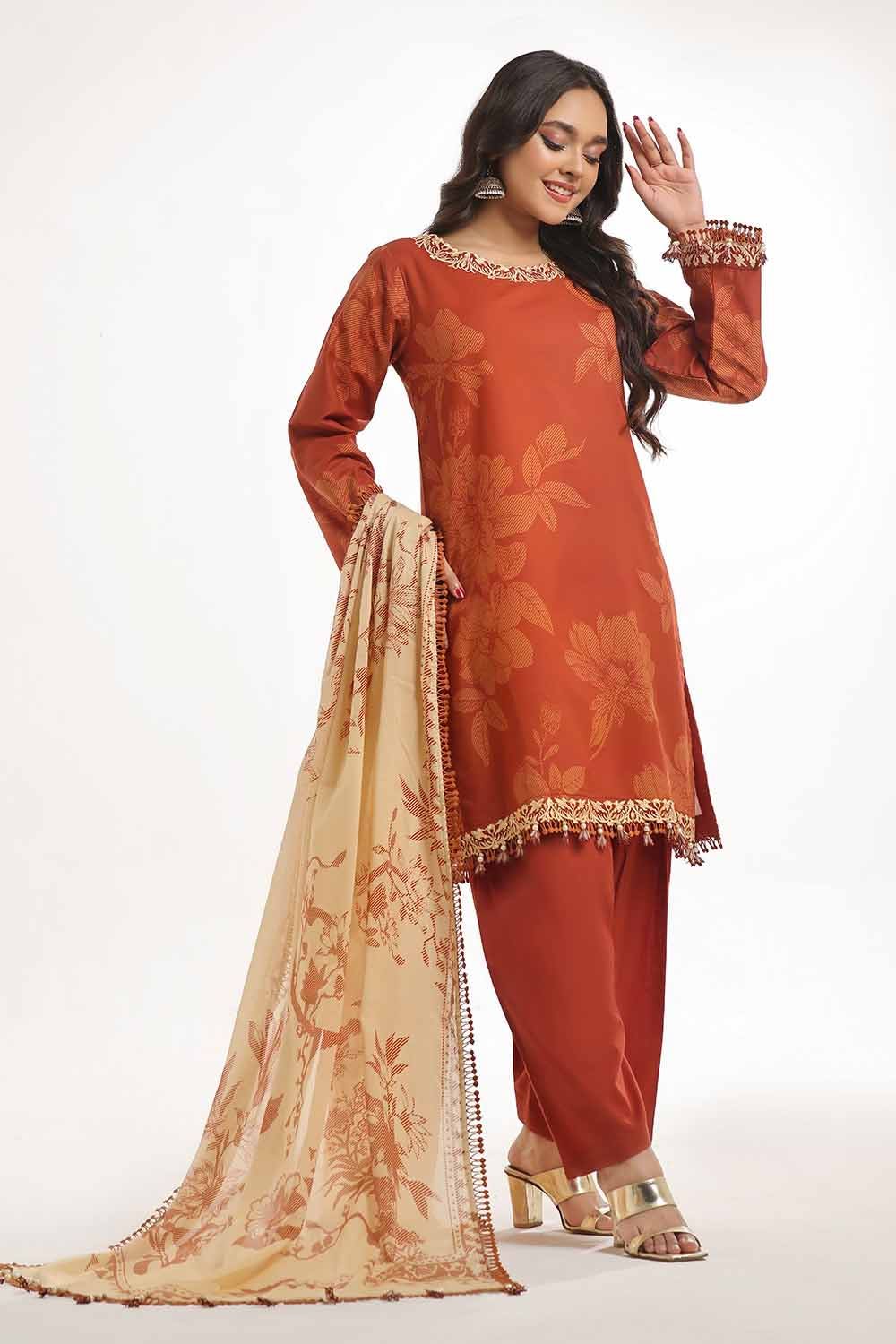 Gul Ahmed | MalMal Collection 24 | ML-42019 - Official Gul Ahmed stockist in UK - Sakeena London