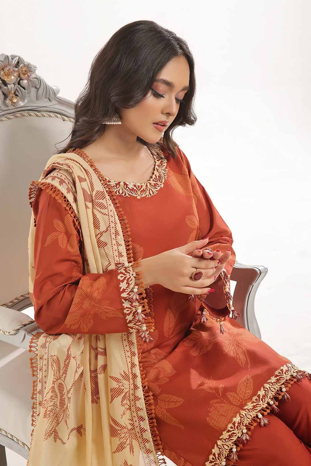 Gul Ahmed | MalMal Collection 24 | ML-42019 - Official Gul Ahmed stockist in UK - Sakeena London