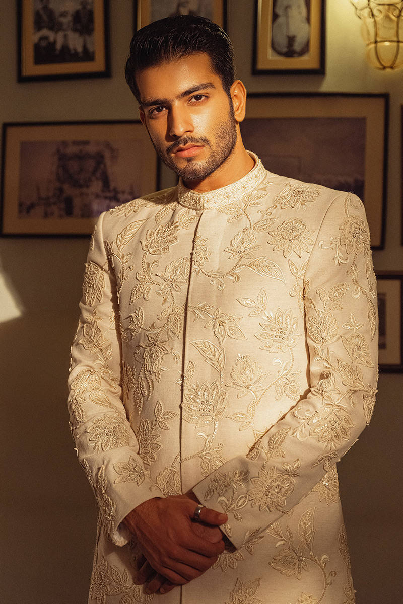 Pakistani Menswear | MNR-AROOJ - Official Sakeena London Ltd. stockist in UK - Sakeena London