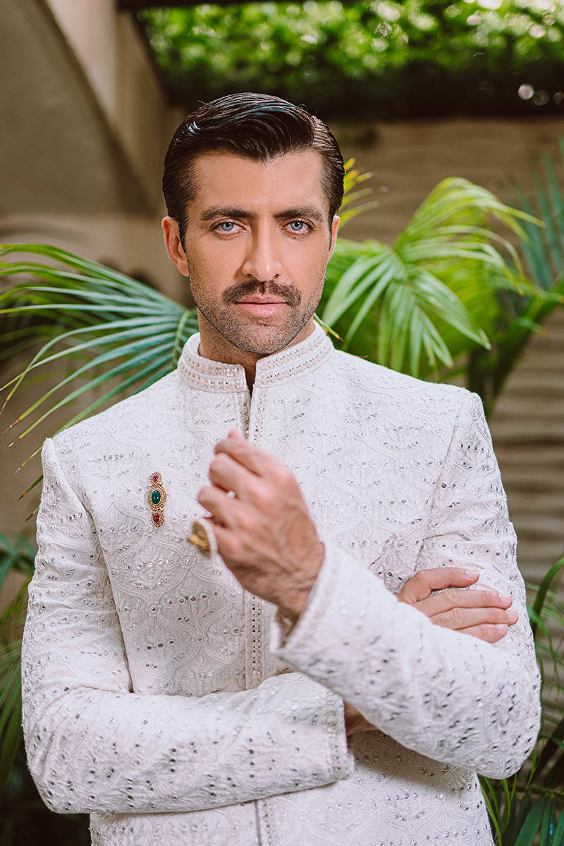 Pakistani Menswear | MNR-NAZIR - Official Sakeena London Ltd. stockist in UK - Sakeena London