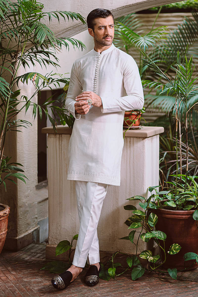 Pakistani Menswear | MNR-QAMAR - Official Sakeena London Ltd. stockist in UK - Sakeena London