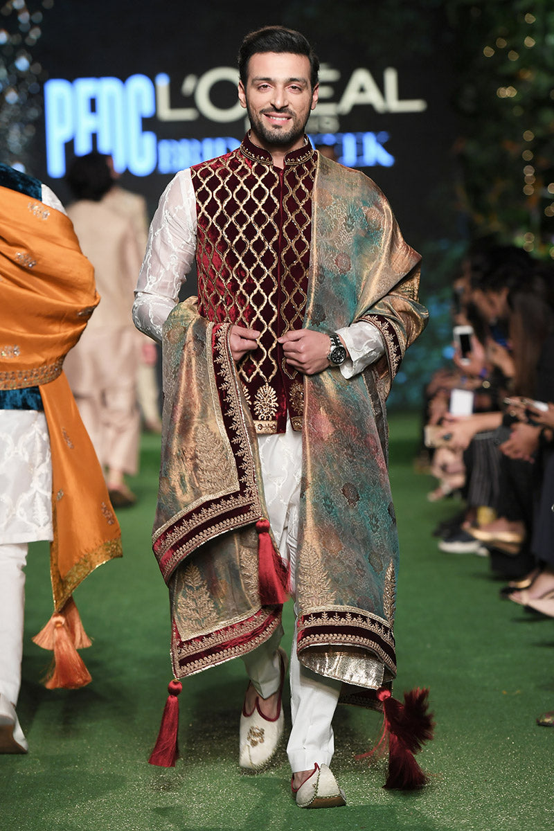 Pakistani Menswear | MNR-JAANBAAZ (B) - Official Sakeena London Ltd. stockist in UK - Sakeena London