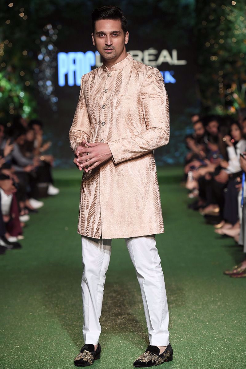 Pakistani Menswear | MNR-PASTEL PEARL (A) - Official Sakeena London Ltd. stockist in UK - Sakeena London