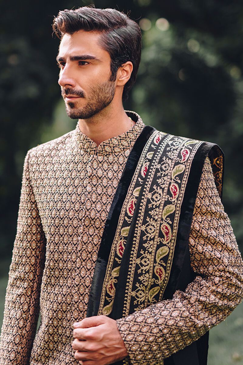 Pakistani Menswear | MNR-NAVROZ - Official Sakeena London Ltd. stockist in UK - Sakeena London