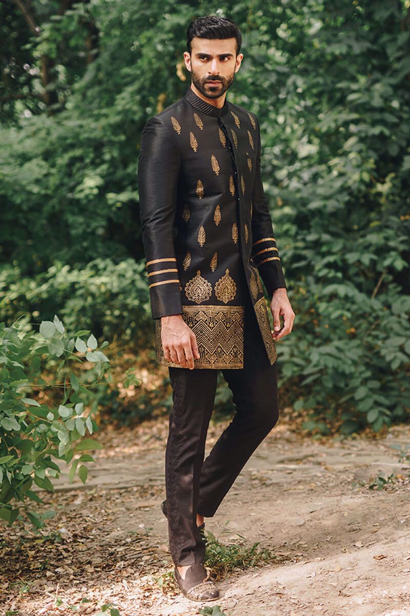 Pakistani Menswear | MNR-SIAHVASH - Official Sakeena London Ltd. stockist in UK - Sakeena London