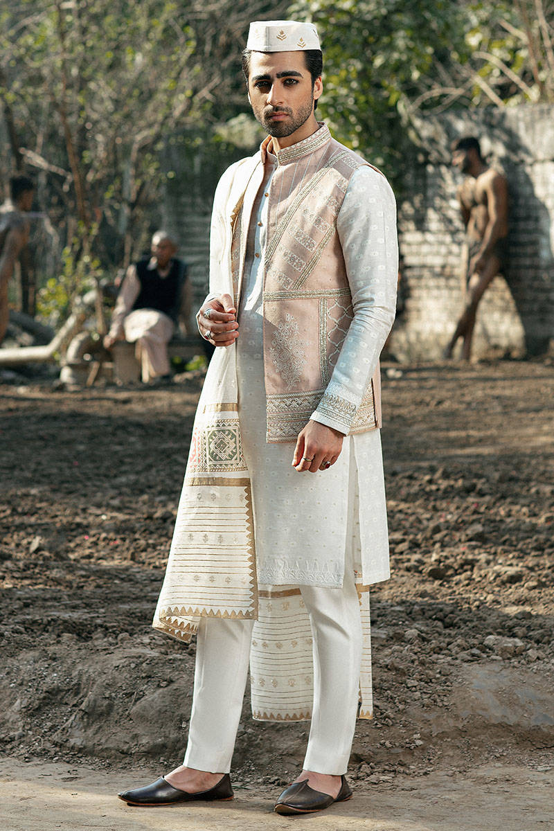 Pakistani Menswear | MNR-RUSTAM - Official Sakeena London Ltd. stockist in UK - Sakeena London