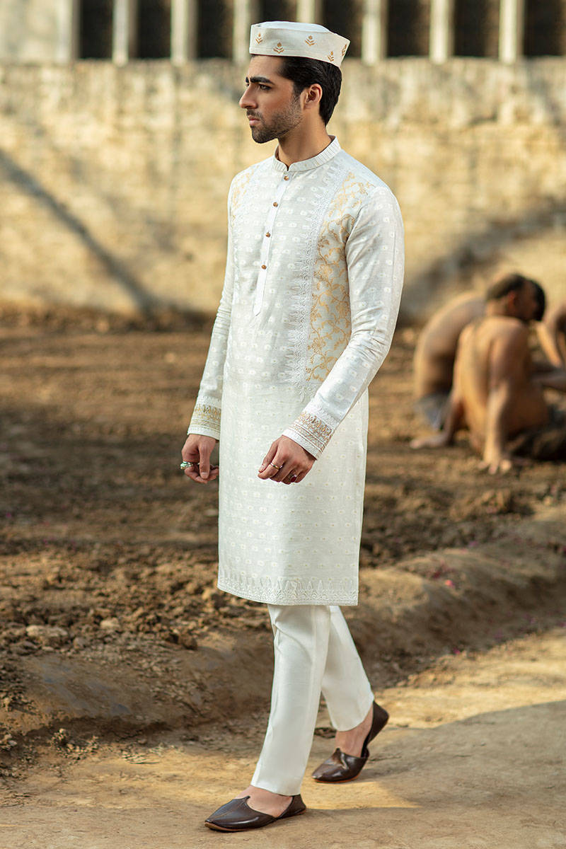 Pakistani Menswear | MNR-RUSTAM - Official Sakeena London Ltd. stockist in UK - Sakeena London