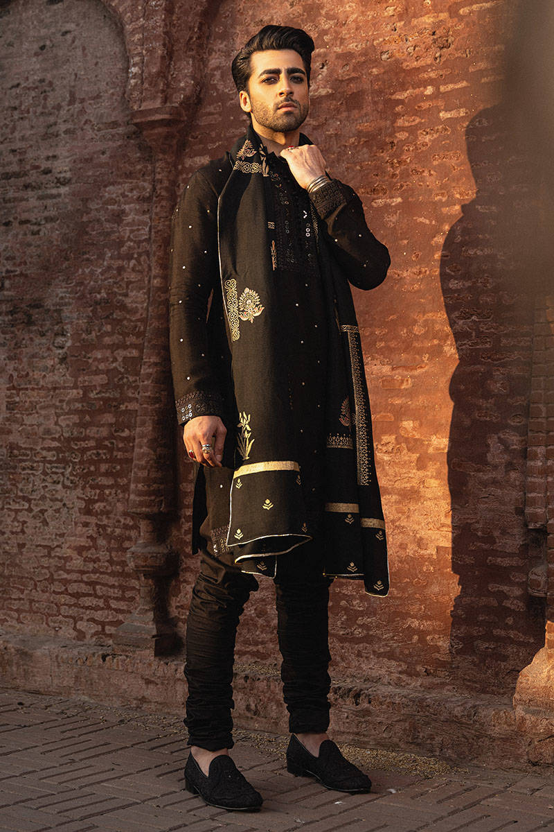 Pakistani Menswear | MNR-JHARA - Official Sakeena London Ltd. stockist in UK - Sakeena London