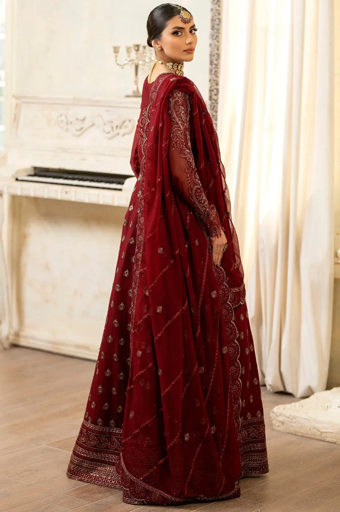 Mohagni | Janan Formals | ROSETTE MGL-05 - Official Mohagni stockist in UK - Sakeena London