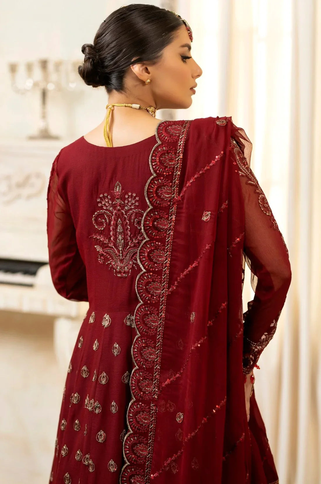 Mohagni | Janan Formals | ROSETTE MGL-05 - Official Mohagni stockist in UK - Sakeena London