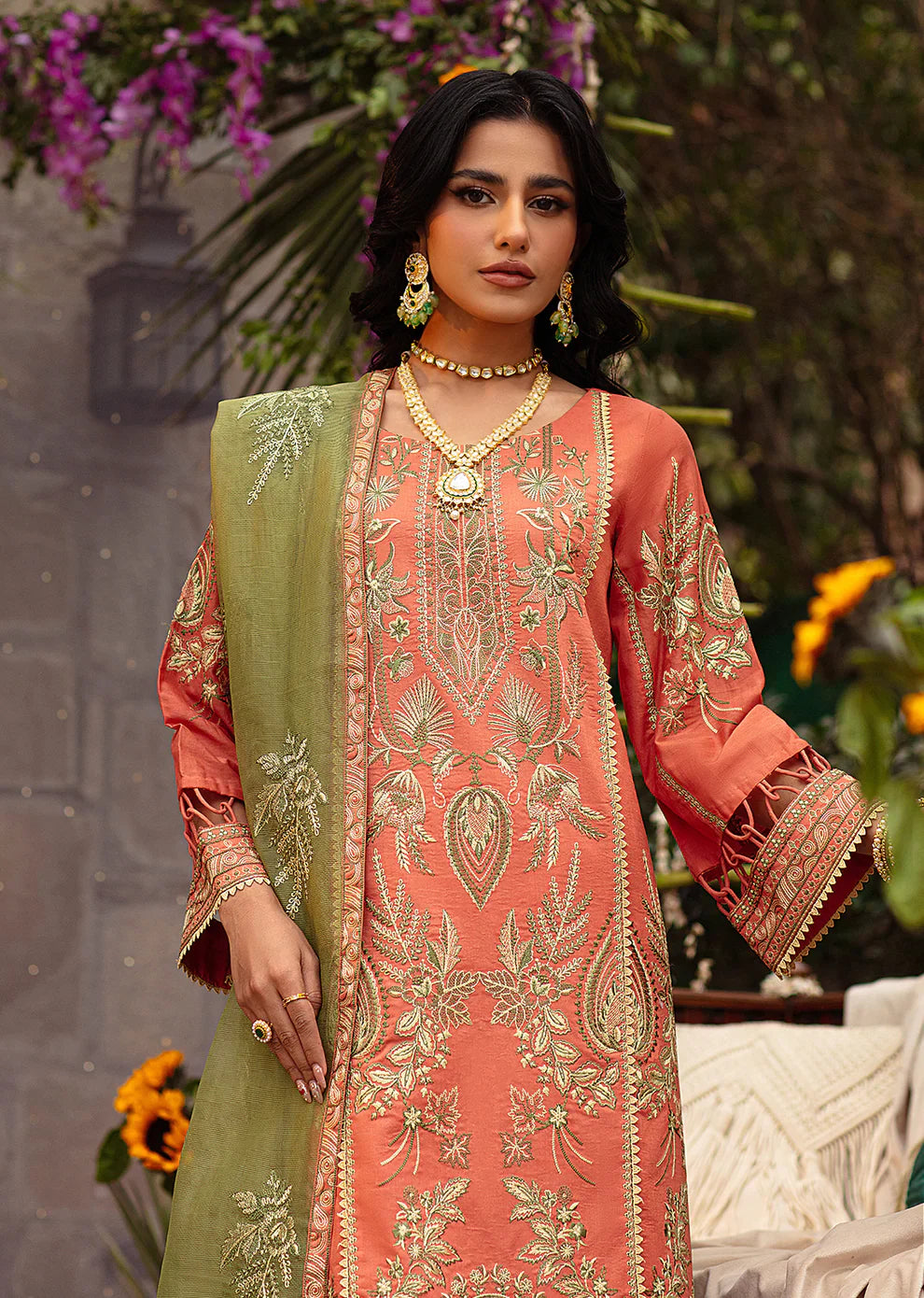 Mohagni | Muntazir Luxury Lawn 24 | CM-09 - Official Mohagni stockist in UK - Sakeena London