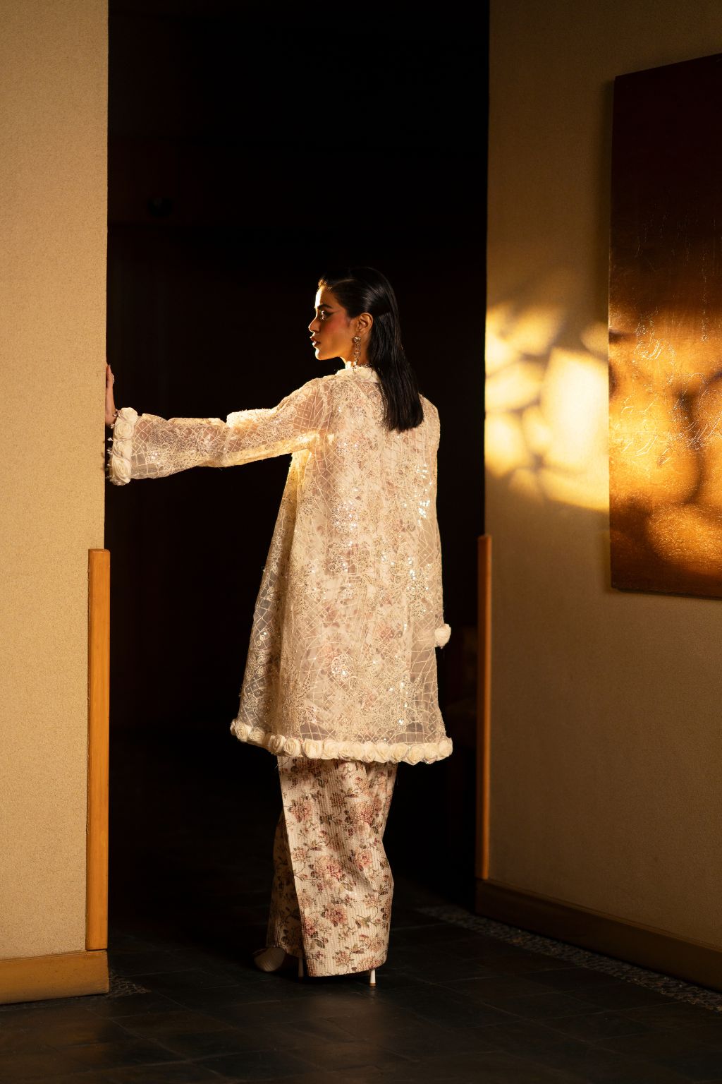 AJR Couture | Cutwork Edit 24 | MOONSTONE - Official AJR Couture stockist in UK - Sakeena London