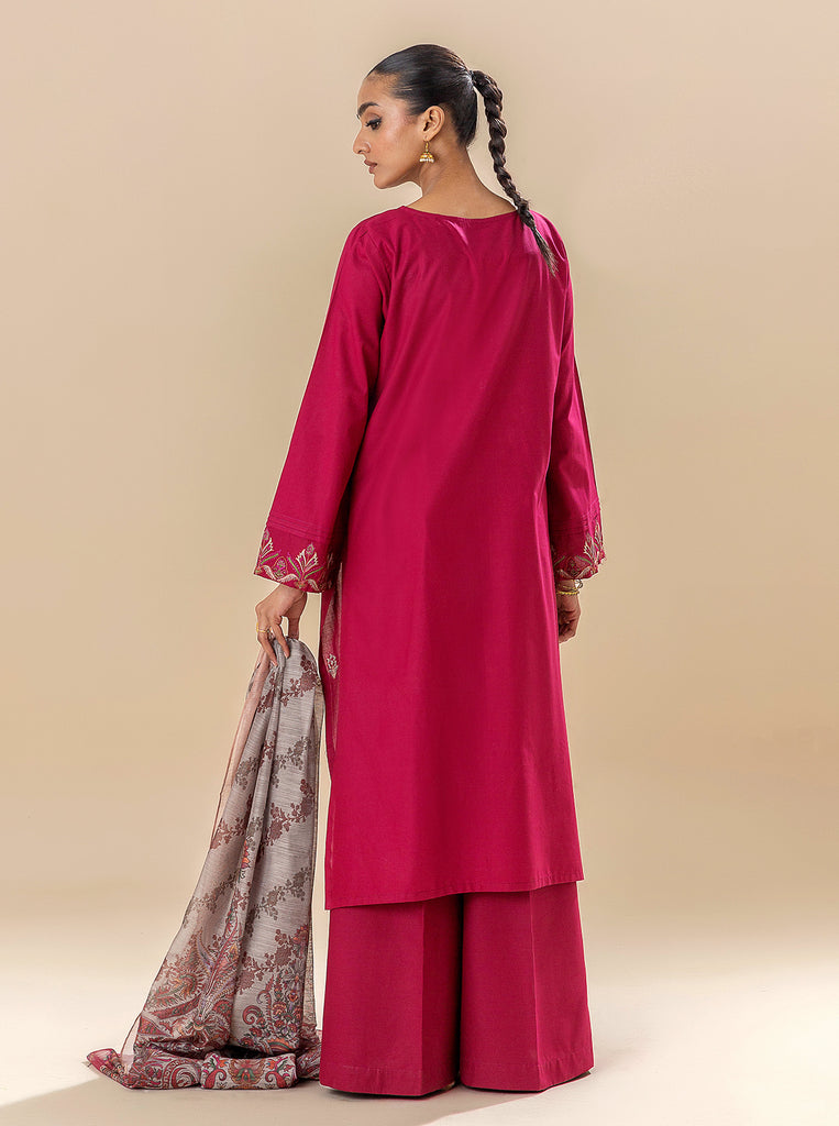Morbagh | Lawn Collection 24 | RASPBERRY COULIS - Official Morbagh stockist in UK - Sakeena London