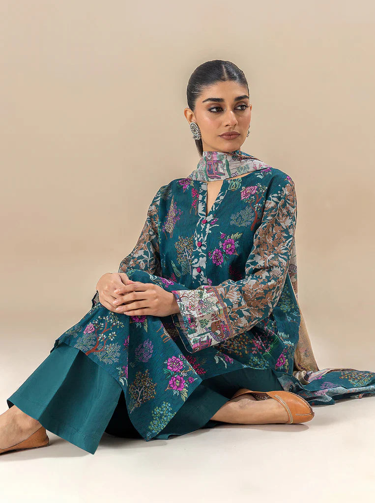 Morbagh | Lawn Collection 24 | SERENITY GREENS - Official Morbagh stockist in UK - Sakeena London