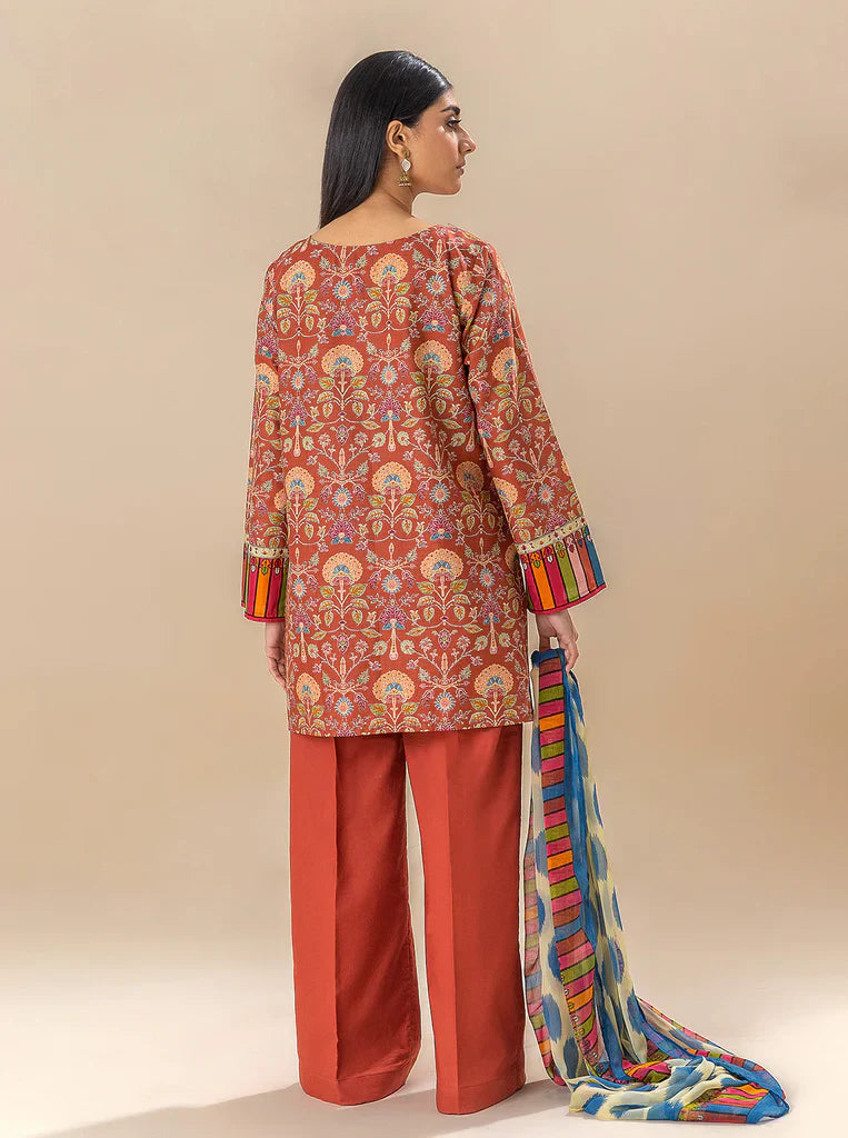 Morbagh | Lawn Collection 24 | AUBURN SKY - Official Morbagh stockist in UK - Sakeena London