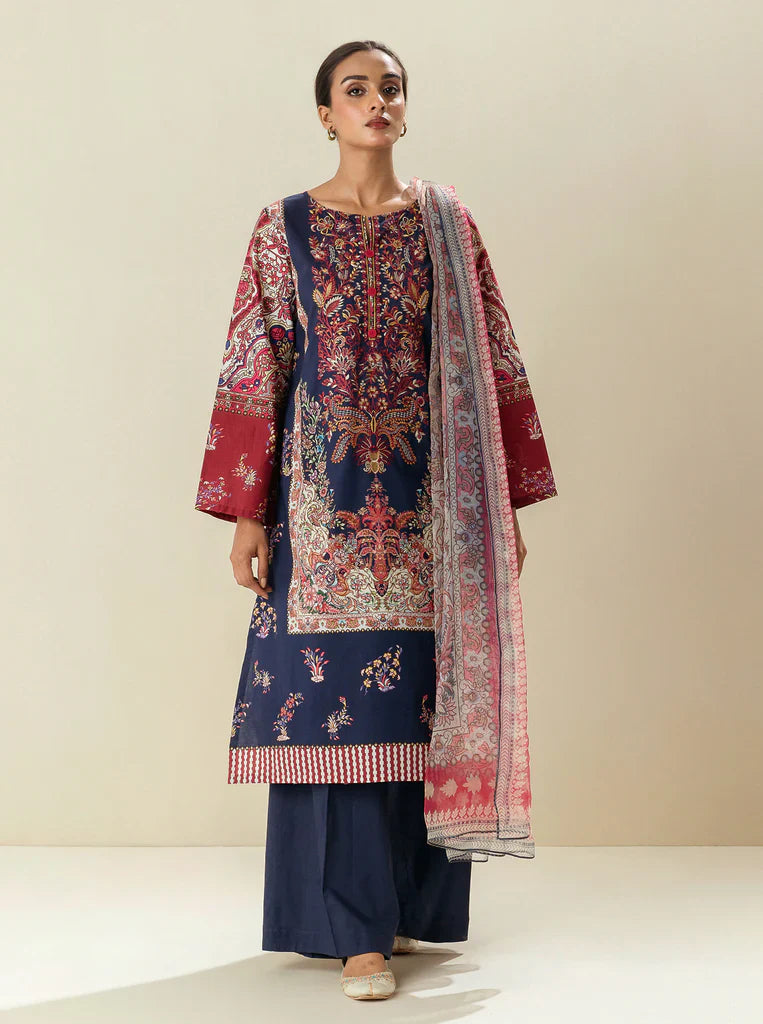 Morbagh | Lawn Collection 24 | PANSY PETALS - Official Morbagh stockist in UK - Sakeena London