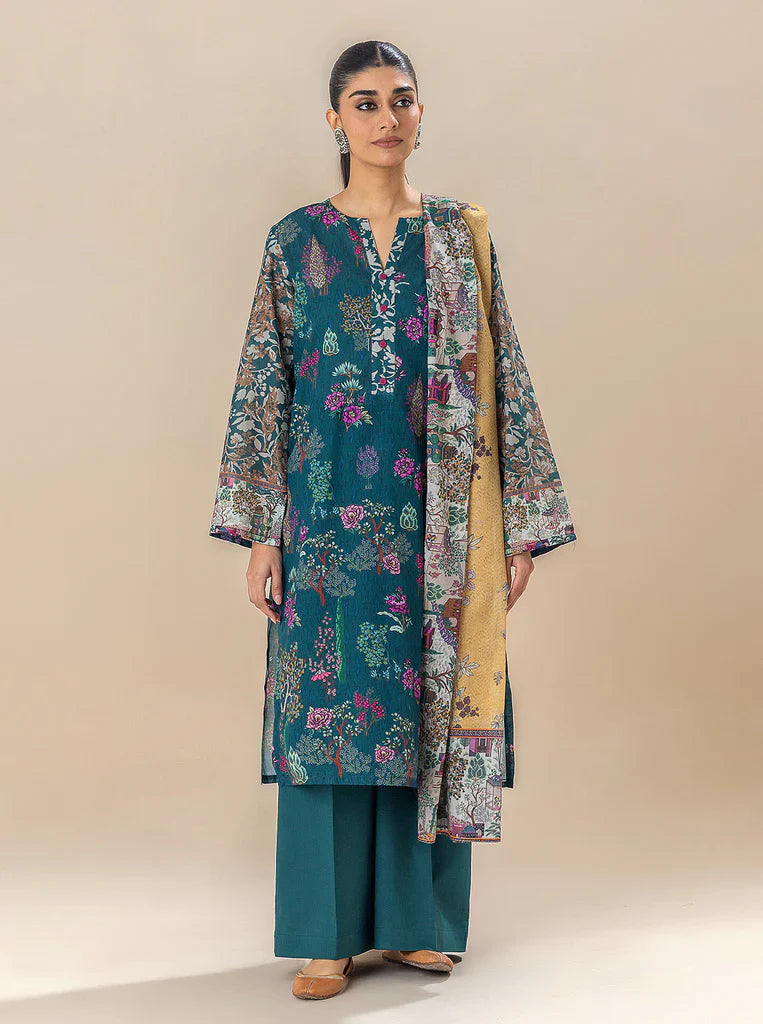 Morbagh | Lawn Collection 24 | SERENITY GREENS - Official Morbagh stockist in UK - Sakeena London