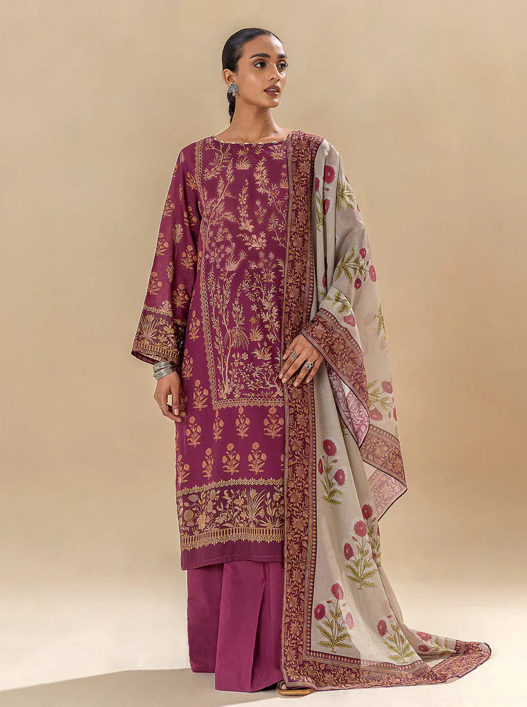 Morbagh | Lawn Collection 24 | MAGENTA MOON - Official Morbagh stockist in UK - Sakeena London