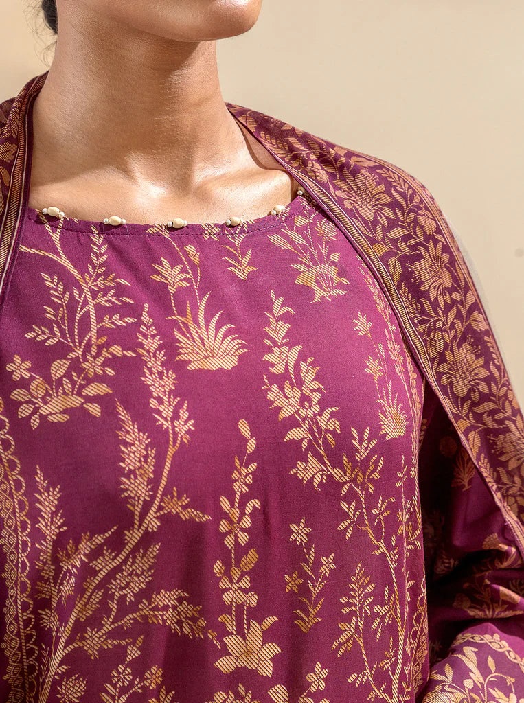 Morbagh | Lawn Collection 24 | MAGENTA MOON - Official Morbagh stockist in UK - Sakeena London