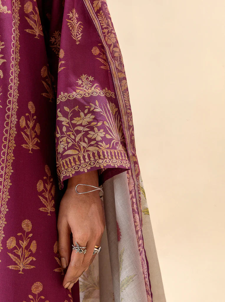 Morbagh | Lawn Collection 24 | MAGENTA MOON - Official Morbagh stockist in UK - Sakeena London