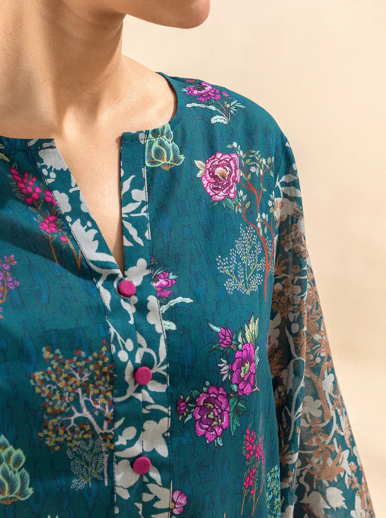 Morbagh | Lawn Collection 24 | SERENITY GREENS - Official Morbagh stockist in UK - Sakeena London