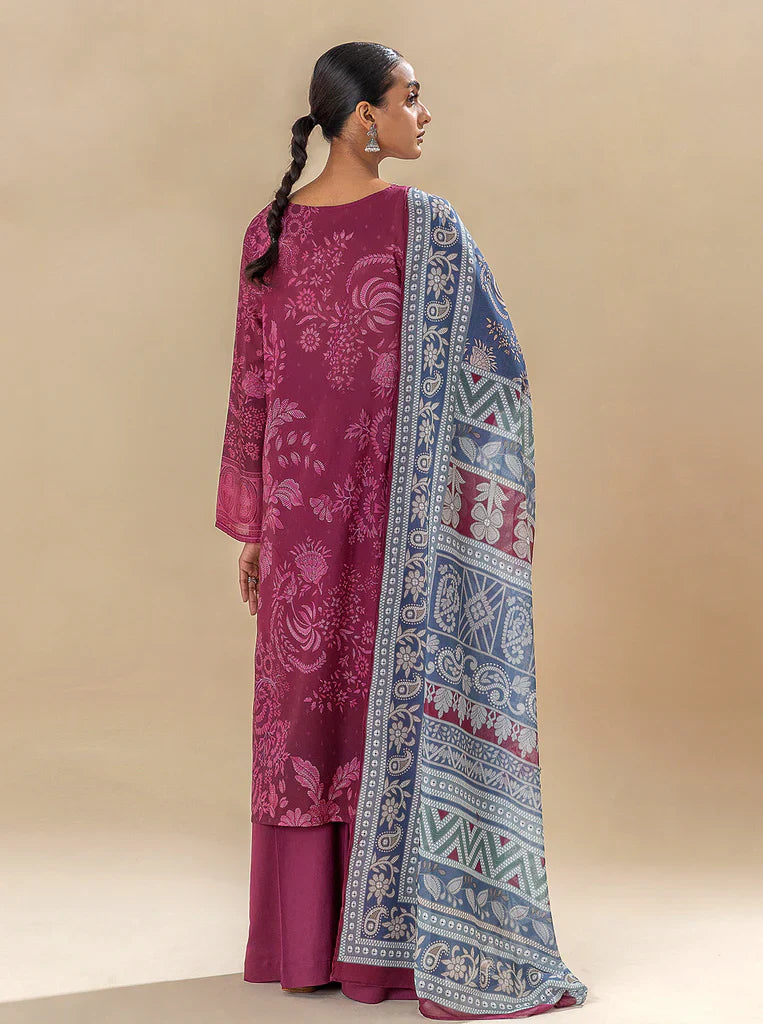 Morbagh | Lawn Collection 24 | WINE WARMTH - Official Morbagh stockist in UK - Sakeena London
