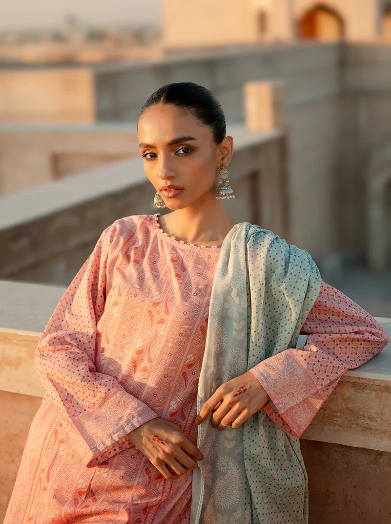 Morbagh | Lawn Collection 24 | SERENE NEEDLE - Official Morbagh stockist in UK - Sakeena London