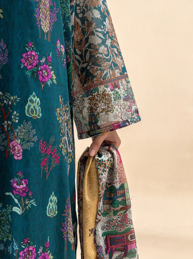 Morbagh | Lawn Collection 24 | SERENITY GREENS - Official Morbagh stockist in UK - Sakeena London