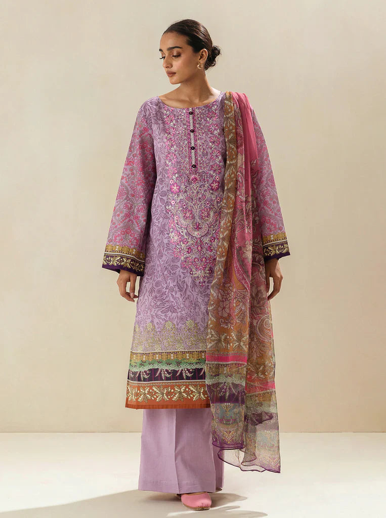 Morbagh | Lawn Collection 24 | LAVENDULA LOOP - Official Morbagh stockist in UK - Sakeena London