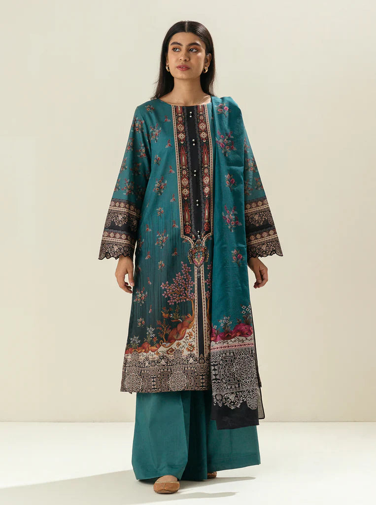 Morbagh | Lawn Collection 24 | EMERALD ABUNDANCE - Official Morbagh stockist in UK - Sakeena London