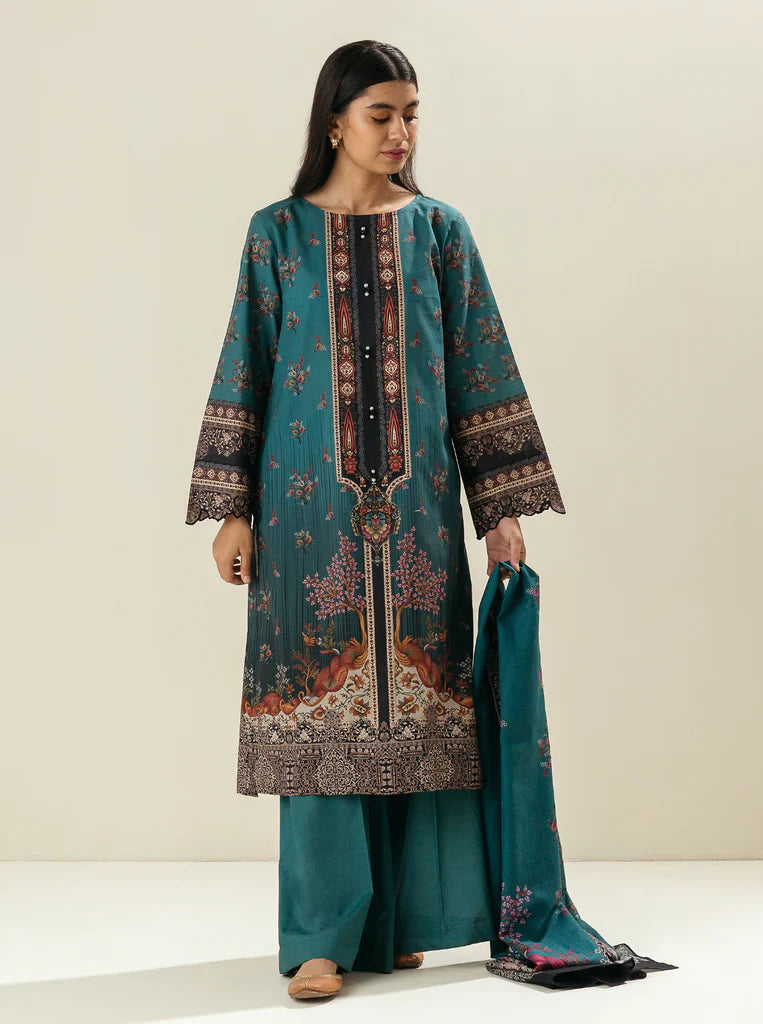 Morbagh | Lawn Collection 24 | EMERALD ABUNDANCE - Official Morbagh stockist in UK - Sakeena London