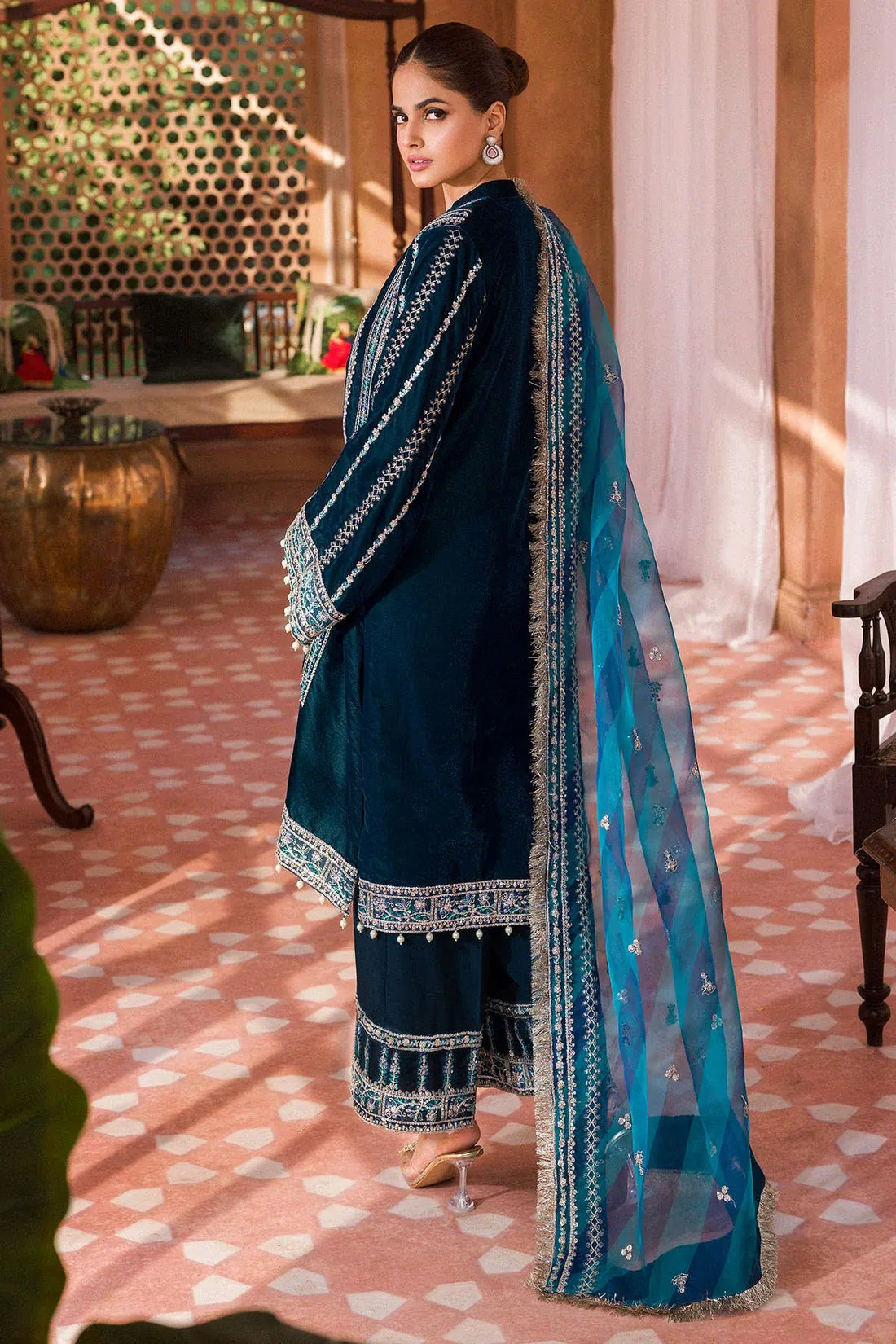 Motifz | Grand Velour Velvet Collection | 4401 - Official Motifz stockist in UK - Sakeena London