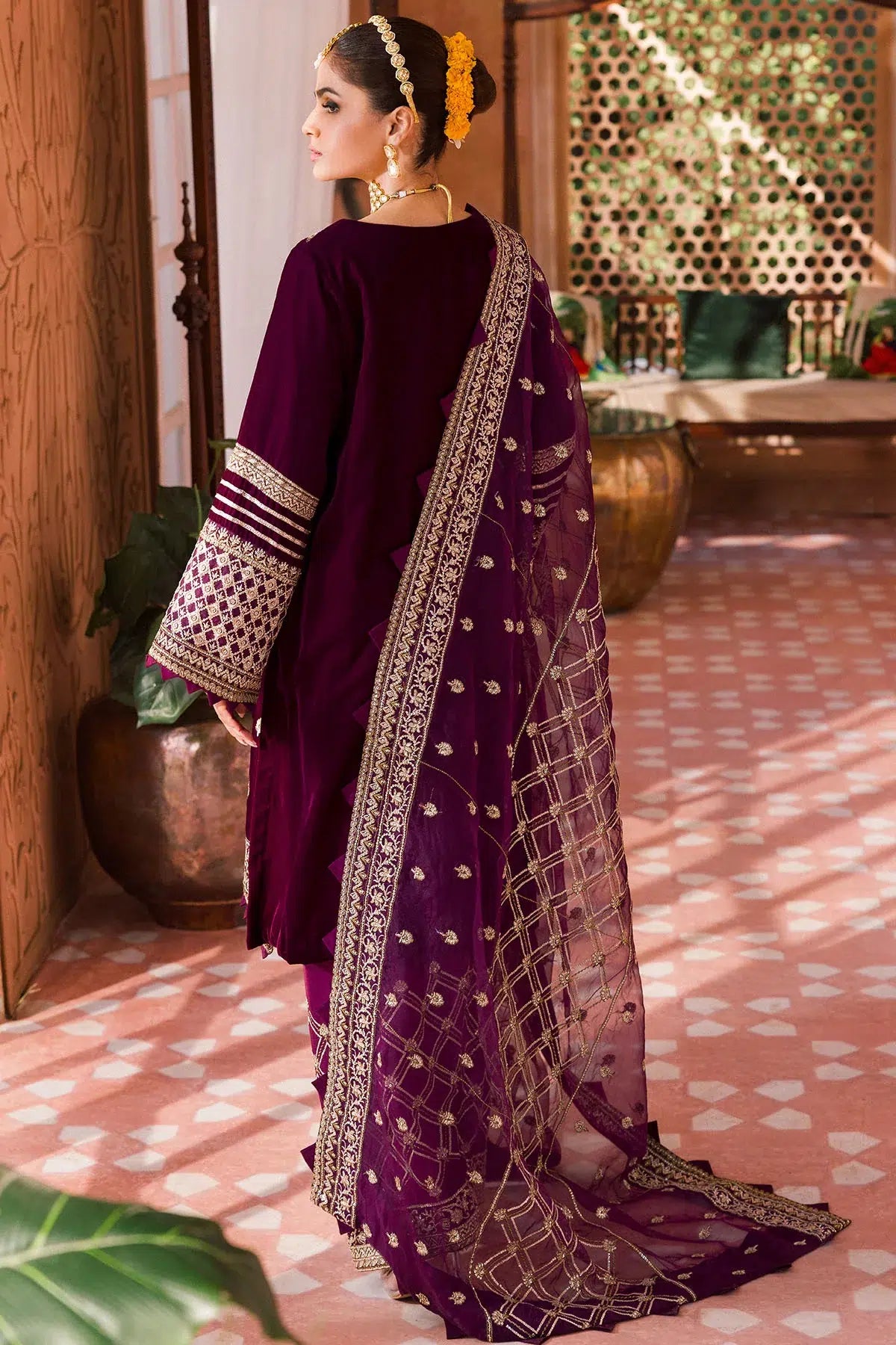 Motifz | Grand Velour Velvet Collection | 4405 - Official Motifz stockist in UK - Sakeena London