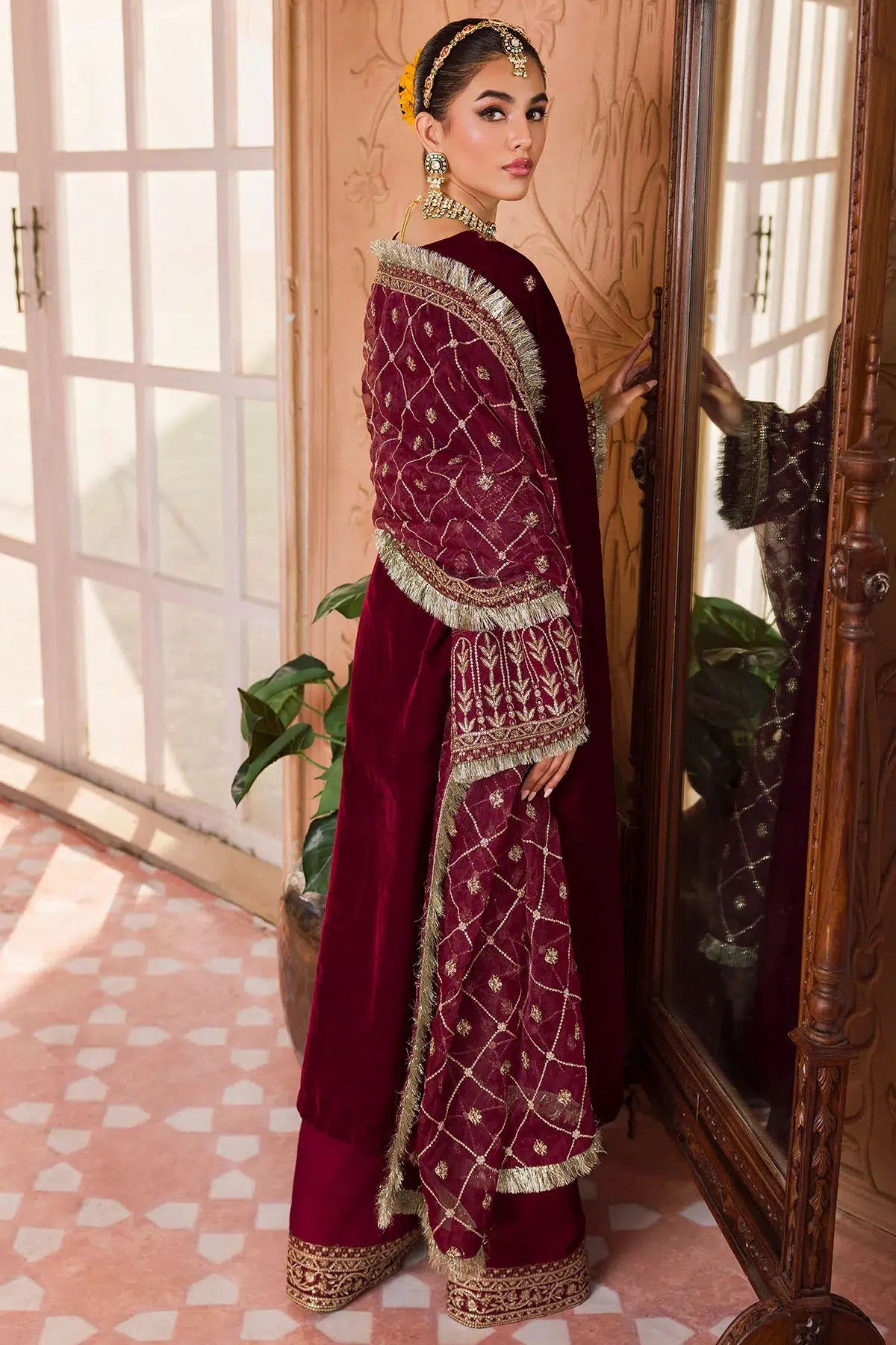 Motifz | Grand Velour Velvet Collection | 4407 - Official Motifz stockist in UK - Sakeena London