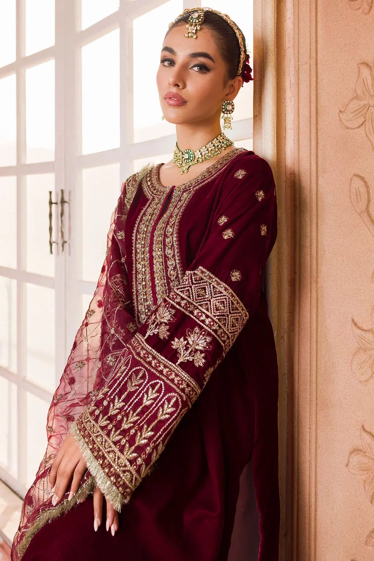 Motifz | Grand Velour Velvet Collection | 4407 - Official Motifz stockist in UK - Sakeena London