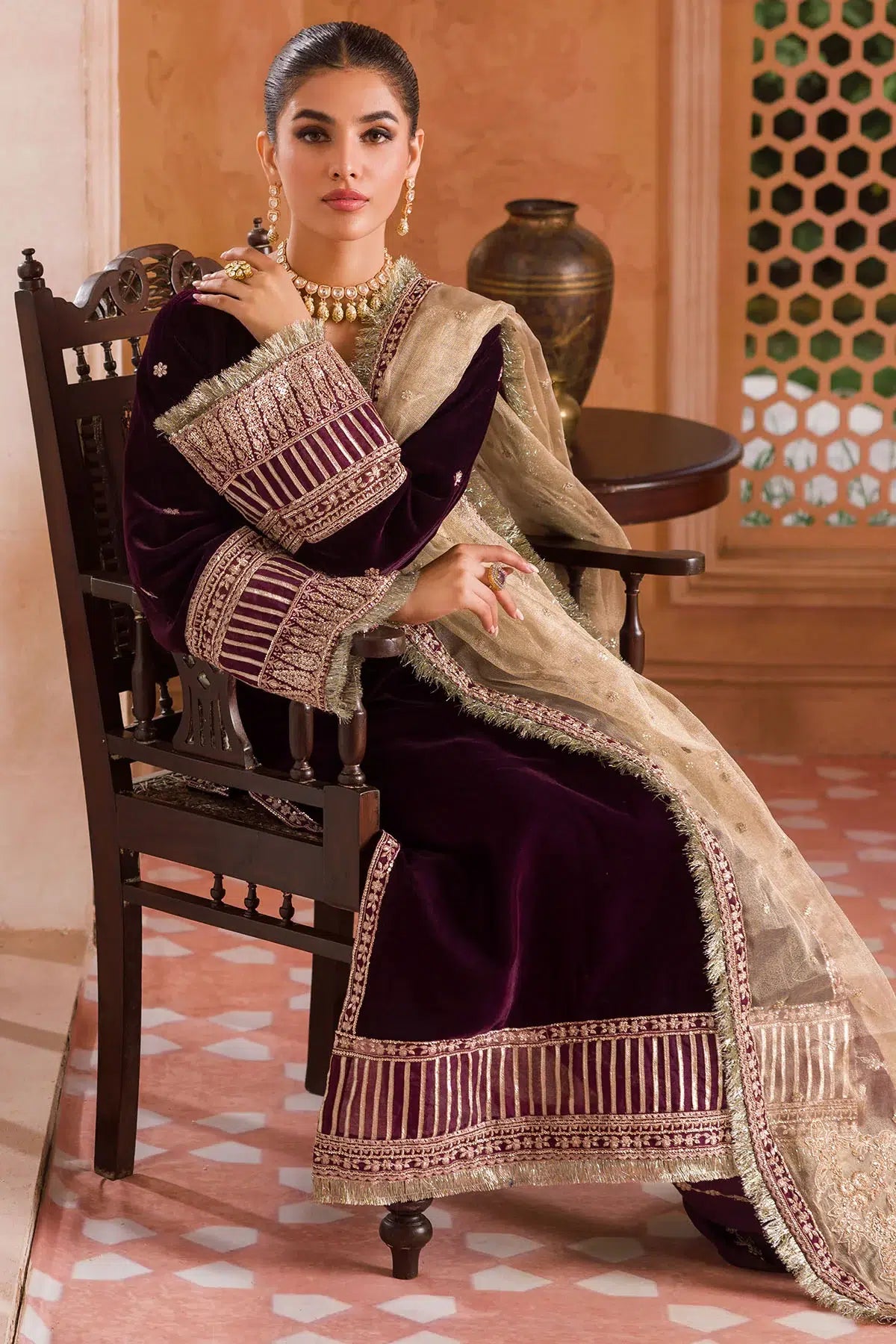 Motifz | Grand Velour Velvet Collection | 4402 - Official Motifz stockist in UK - Sakeena London