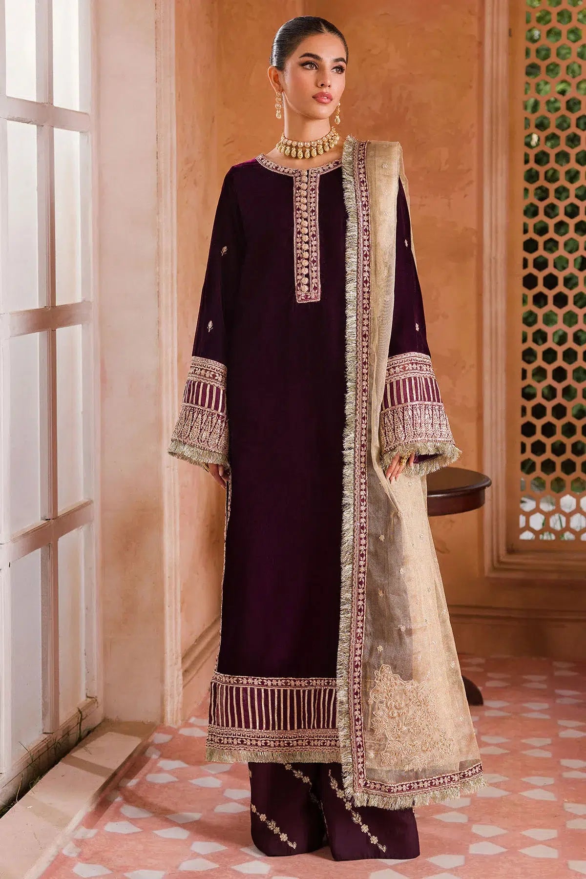 Motifz | Grand Velour Velvet Collection | 4402 - Official Motifz stockist in UK - Sakeena London
