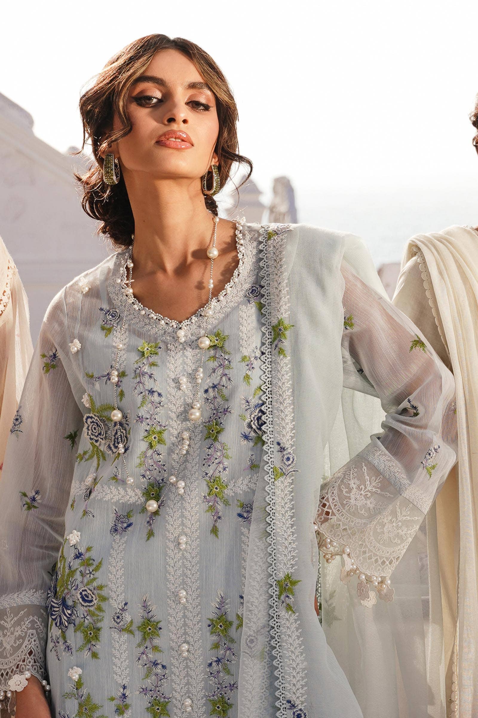 Sana Safinaz | Muzlin Spring 24 | M241-001B-CX - Official Sana Safinaz stockist in UK - Sakeena London