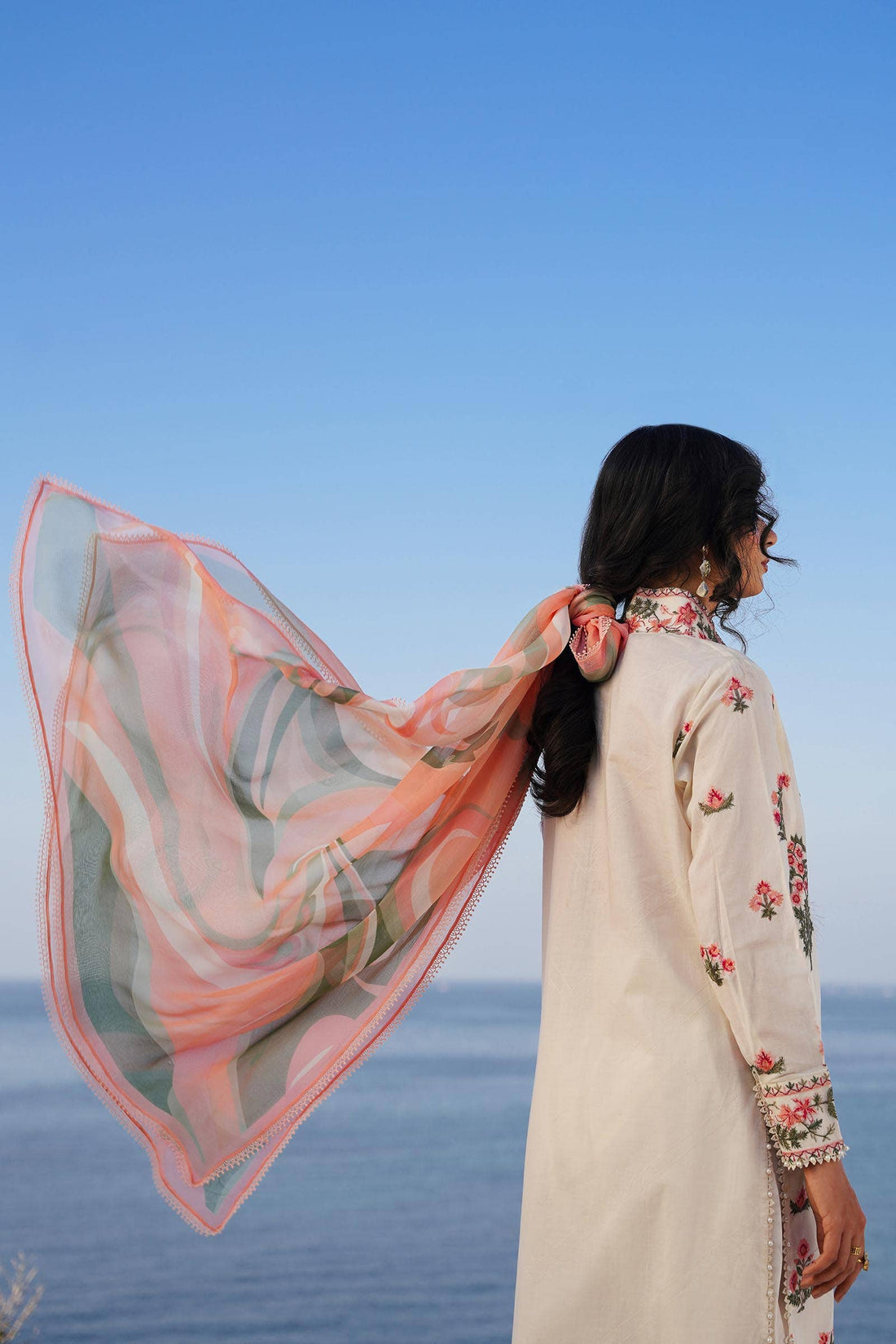 Sana Safinaz | Muzlin Spring 24 | M241-010A-CJ - Official Sana Safinaz stockist in UK - Sakeena London
