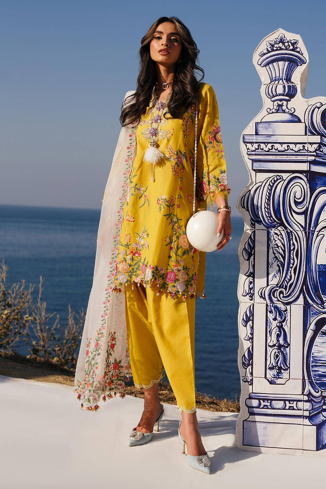 Sana Safinaz | Muzlin Spring 24 | M241-002A-CX - Official Sana Safinaz stockist in UK - Sakeena London