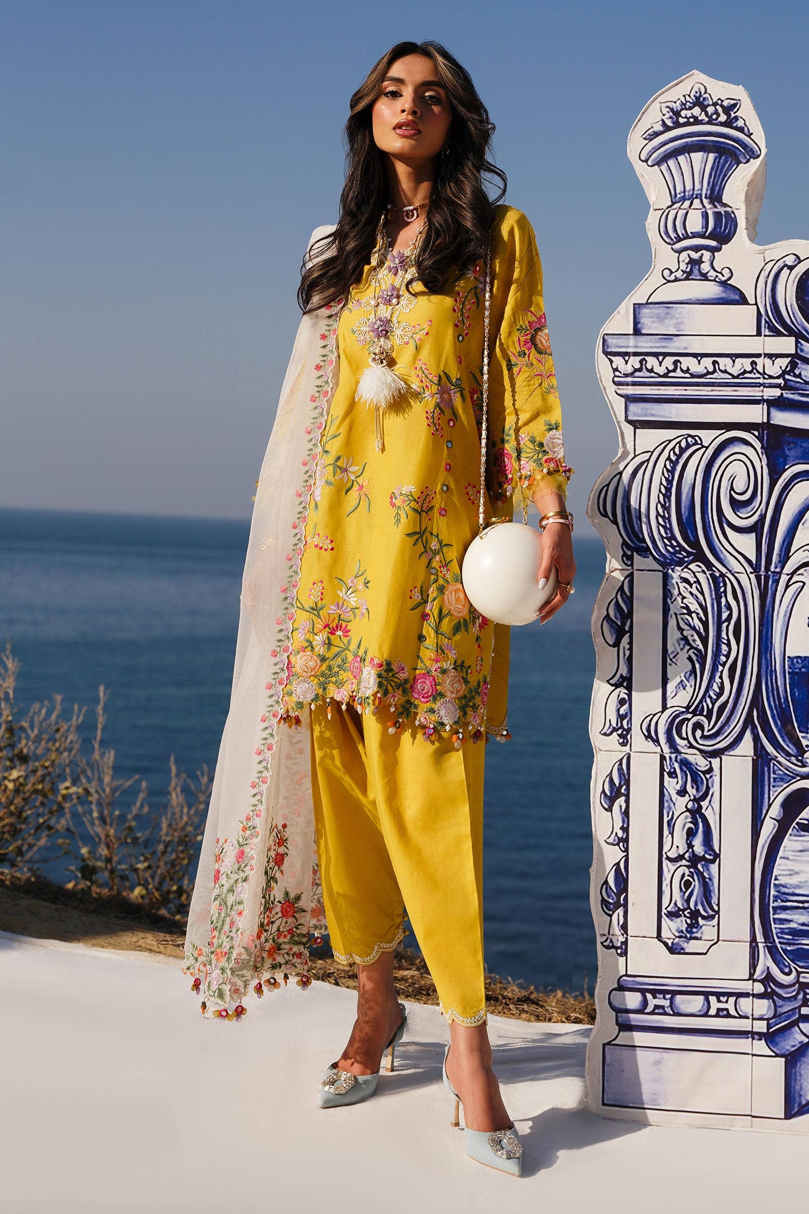 Sana Safinaz | Muzlin Spring 24 | M241-002A-CX - Official Sana Safinaz stockist in UK - Sakeena London