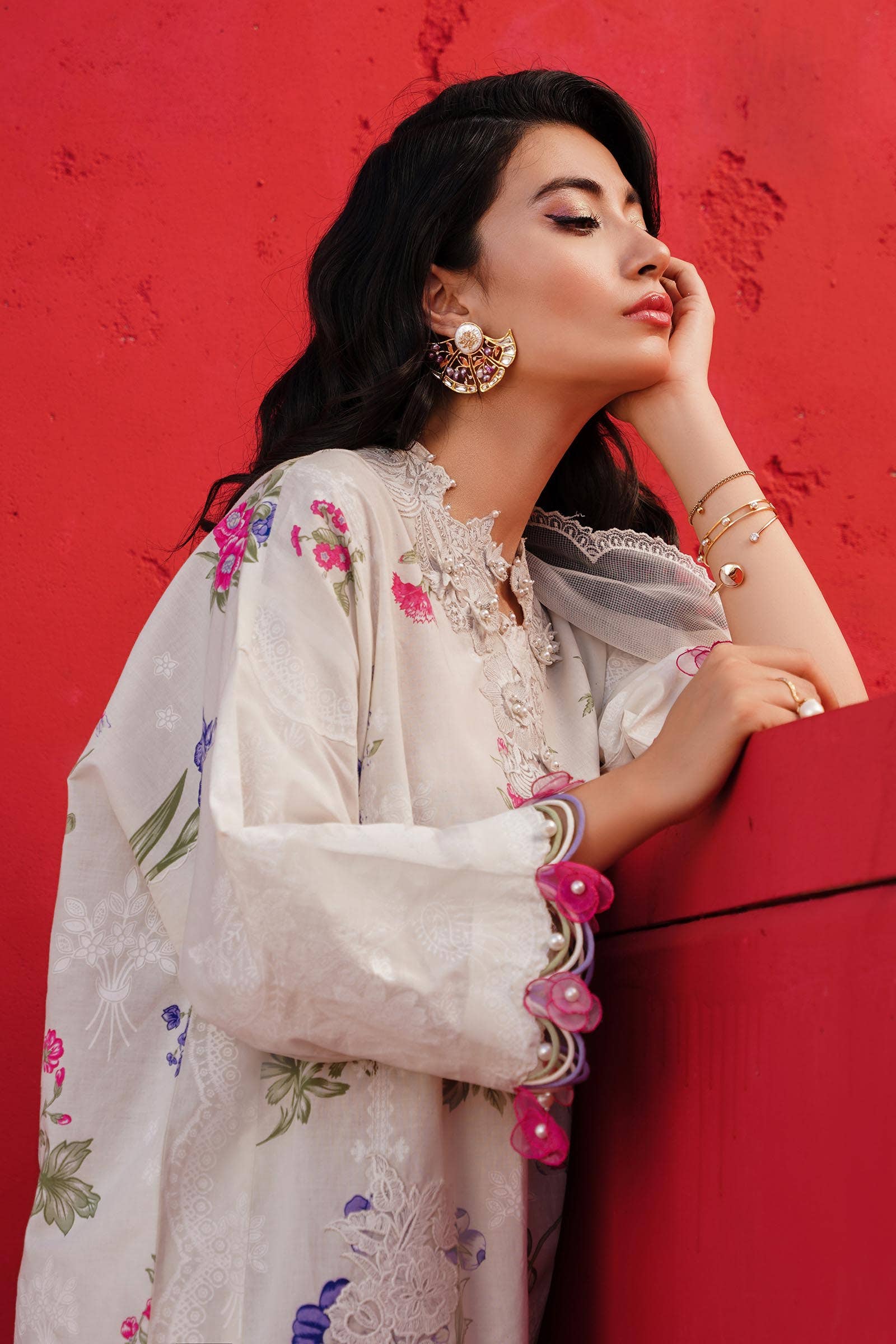 Sana Safinaz | Muzlin Spring 24 | M241-011A-CW - Official Sana Safinaz stockist in UK - Sakeena London