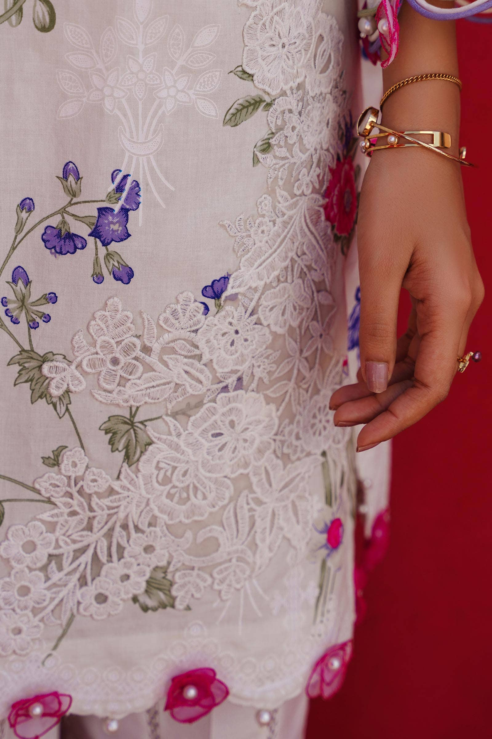Sana Safinaz | Muzlin Spring 24 | M241-011A-CW - Official Sana Safinaz stockist in UK - Sakeena London